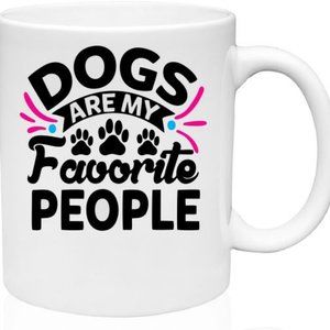 Dogs Are My Favorite People Mug (MG26)
